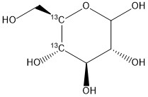D-Glucose-[4,5-13C2]